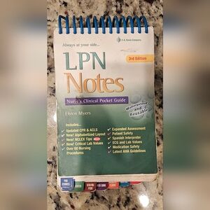 LPN Notes Nurse's Clinical Pocket Guide